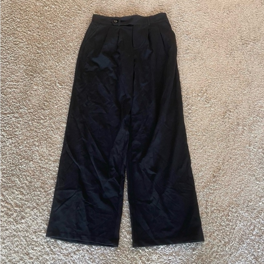 Black Wide-Leg pants